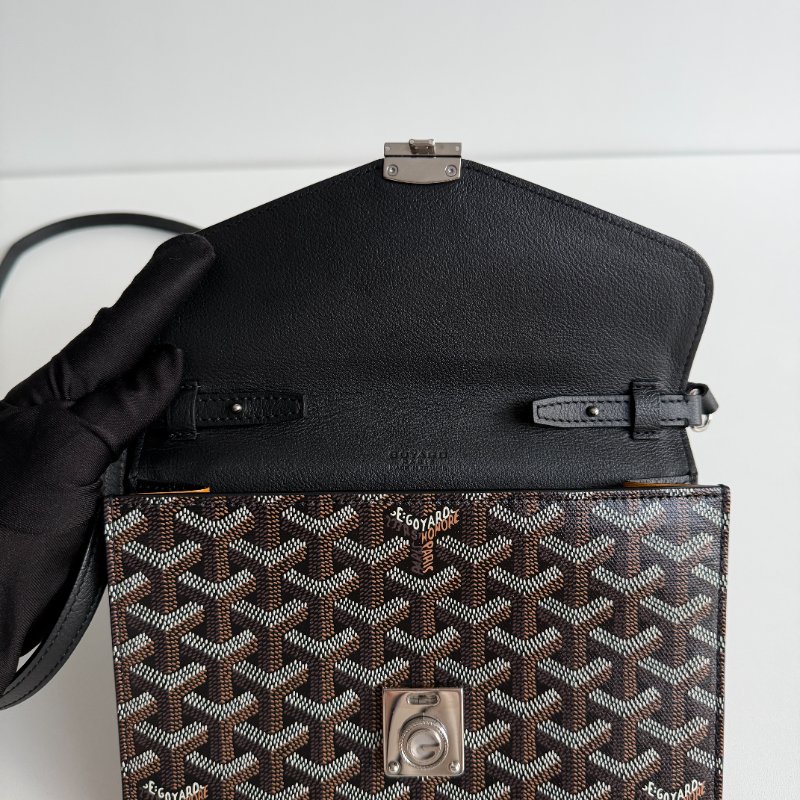 98新🫰🏻Goyred 戈雅 新款信封包 黑色-14