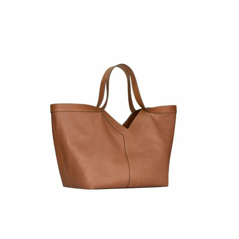 SAINT LAURENT 皮革 Y 型手提包 817602AAEC36359-6