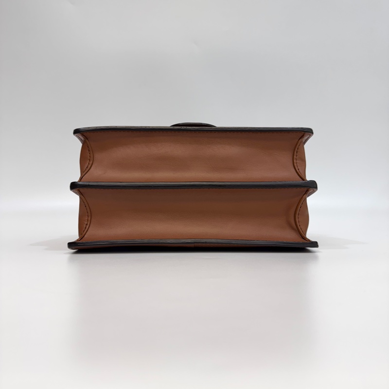 🥨路易威登中號達芙妮 LV原花雙色金釦達芙妮Dauphine MM側背鏈包M45958-7