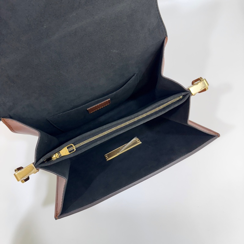 🥨路易威登中號達芙妮 LV原花雙色金釦達芙妮Dauphine MM側背鏈包M45958-8