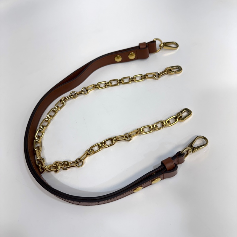 🥨路易威登中號達芙妮 LV原花雙色金釦達芙妮Dauphine MM側背鏈包M45958-10