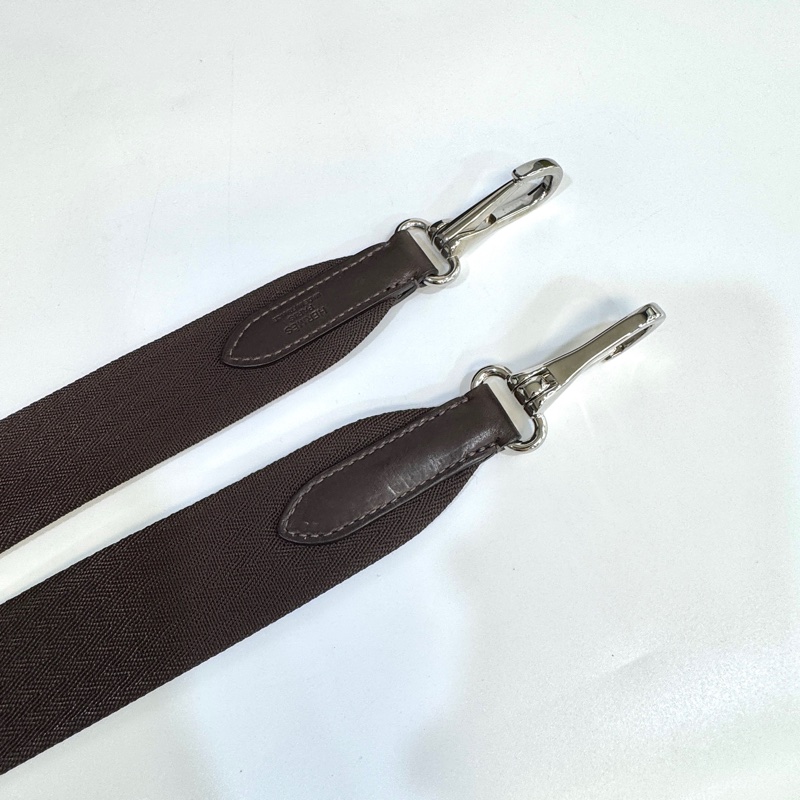 🤎愛馬仕馬術包HERMES海軍藍帆布THE Grooming火橘色內裡托特包H068312CKAB-21