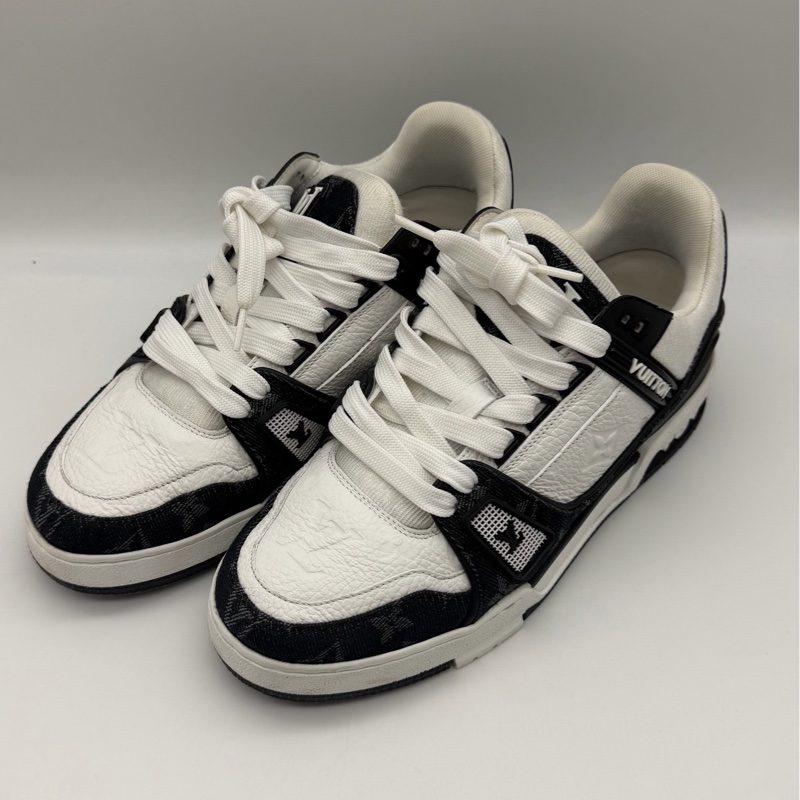 LV路易威登 Trainer 熊貓劉亦菲同款 壓紋印花-0