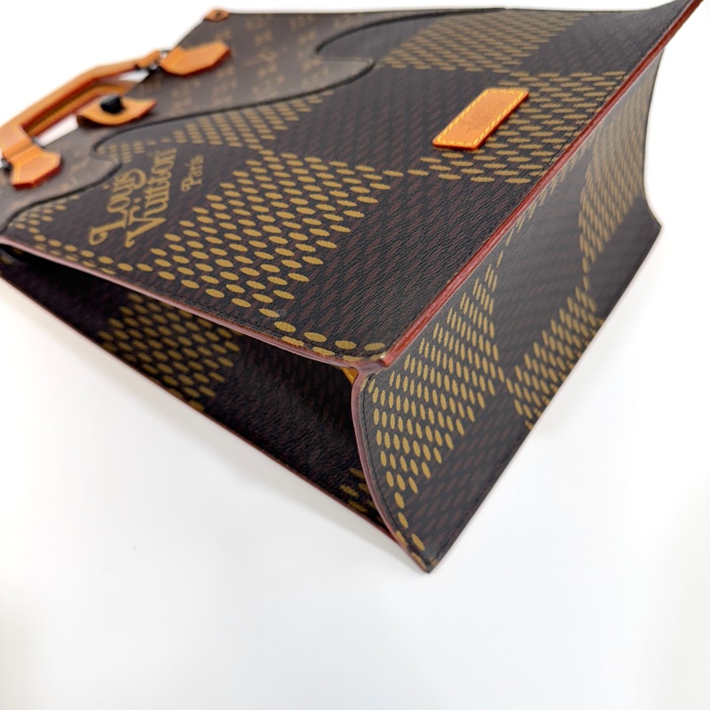 🩶路易威登限量款LV聯名Nigo Giant Damier手提側背托特包N40355-12