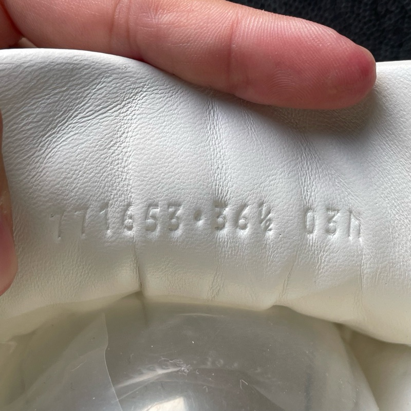 gucci白灰運動鞋36.5碼無盒，裸鞋成色充新磨損小-6