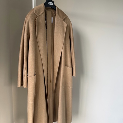 Max Mara Ludmilla 駝色經典羊絨大衣 IT34