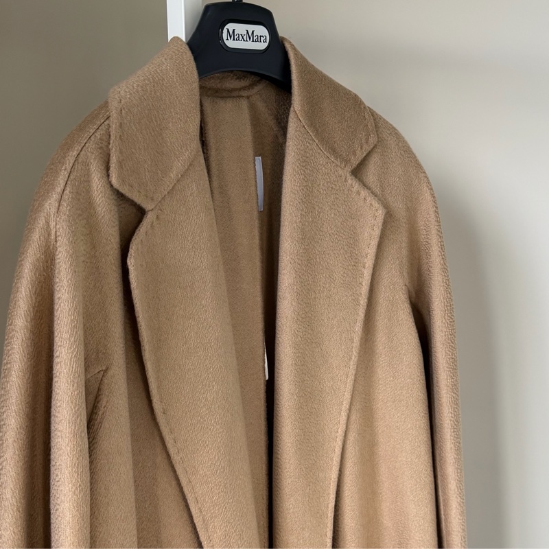 Max Mara Ludmilla 駝色經典羊絨大衣 IT34-4