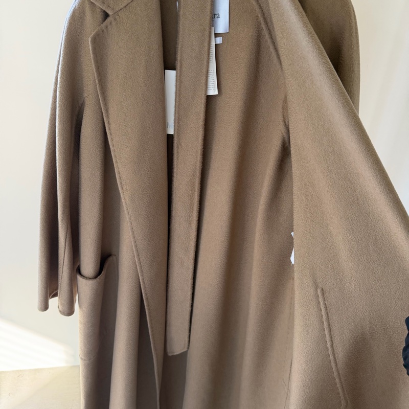 Max Mara Ludmilla 駝色經典羊絨大衣 IT34-8