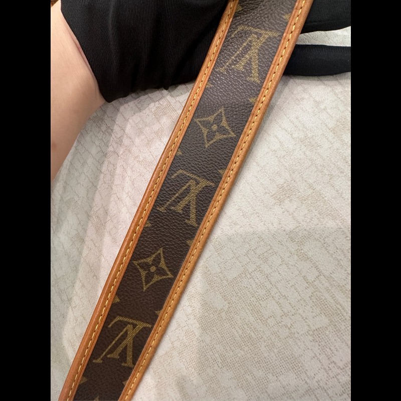 LV稀有鏤空老花伊芙琳斜挎包 肩帶可調節-21