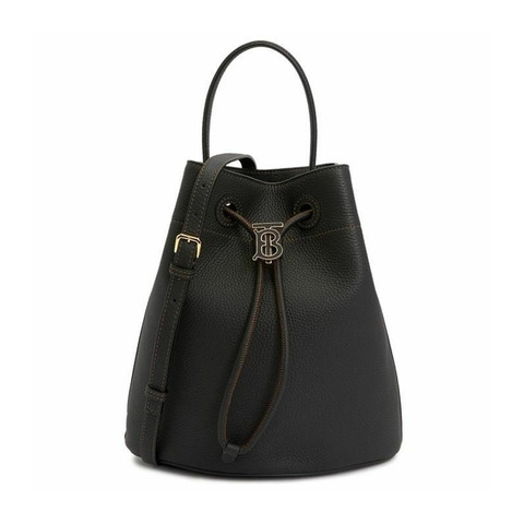 BURBERRY 小粒面皮革 TB 水桶包 8055691