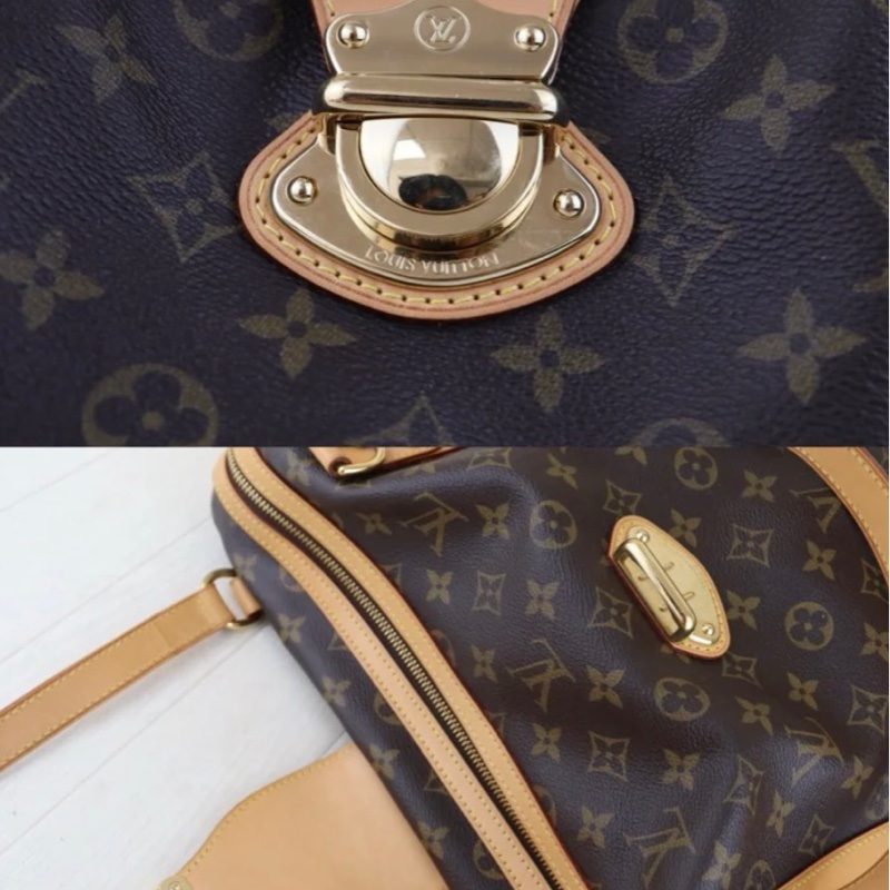 「JL精品代購」 98新 LV 老花 Stresa 肩背包-8