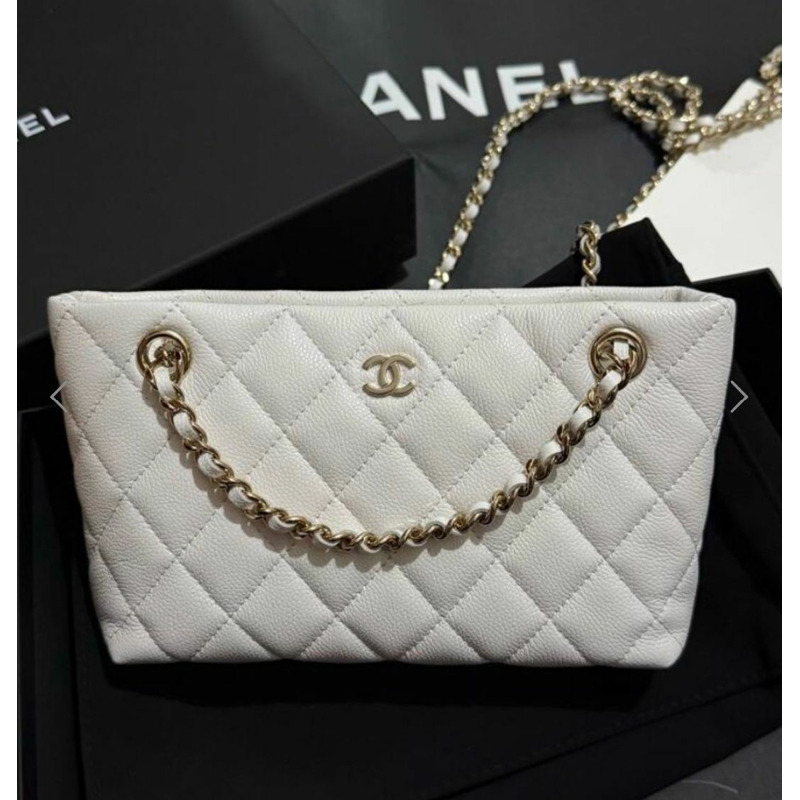 CHANEL Ap4423 Workshop Cruise 兩用單肩包/斜背包/迷你肩背包/Hobo包/黑色魚子醬迷你包-2
