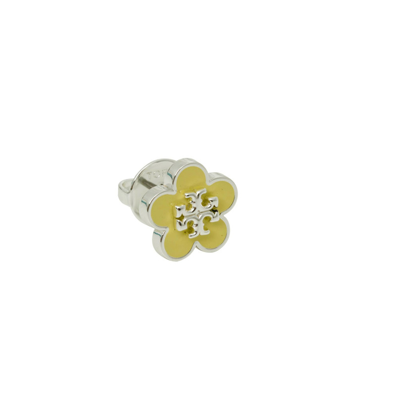 Kira Enamel Flower 針式耳環-2
