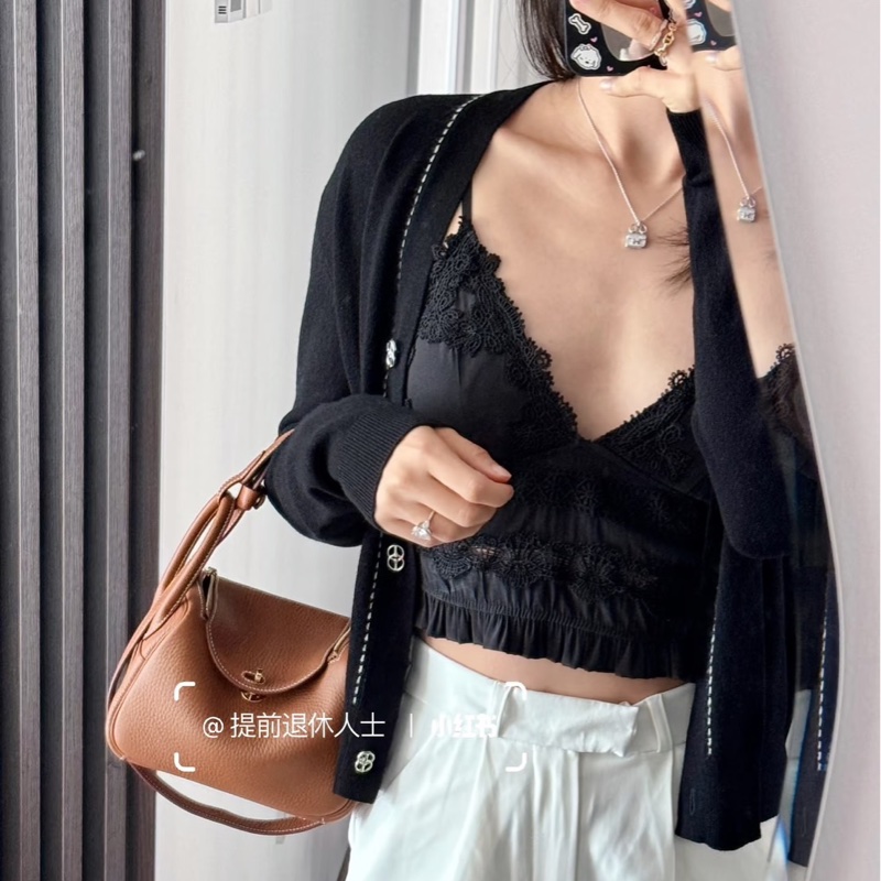 Hermes 愛馬仕 Mini Lindy 金棕金 Z刻-3