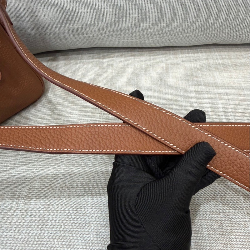 Hermes 愛馬仕 Mini Lindy 金棕金 Z刻-32