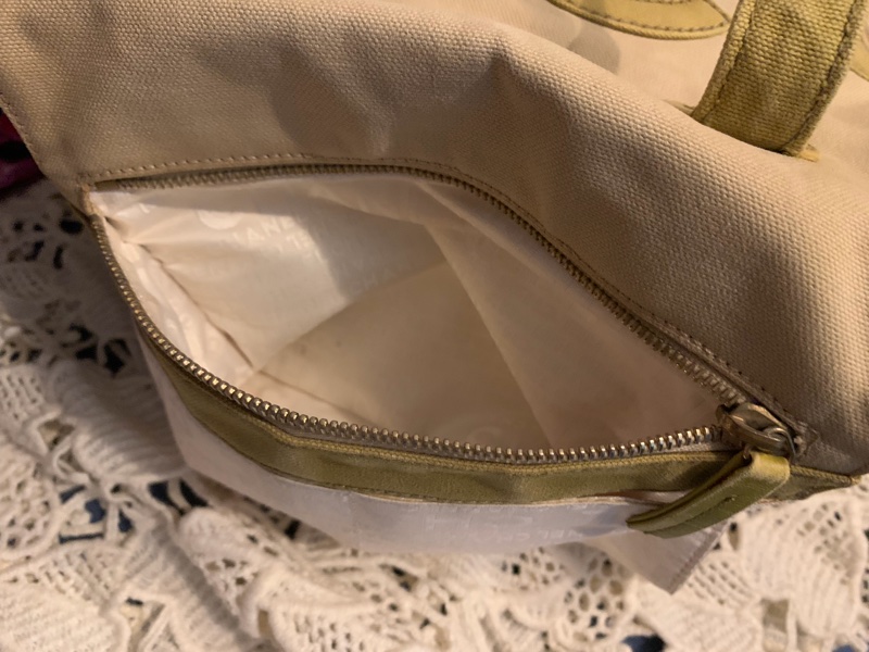 Chanel 棉花糖雙色CC標誌帆布手提包 托特包l vintage bag-19