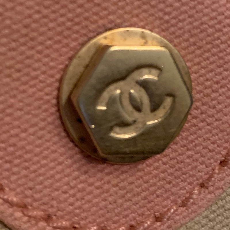 Chanel 棉花糖雙色CC標誌帆布手提包 托特包l vintage bag-35