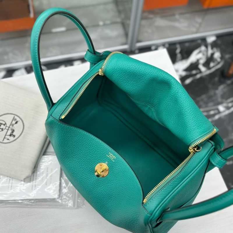 🌈Hermes💚Lindy 30💚U1維羅納綠金扣🌈98.5新🌟TC皮🌟Stamp Z🌟愛馬仕🌟-1