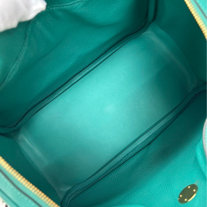 🌈Hermes💚Lindy 30💚U1維羅納綠金扣🌈98.5新🌟TC皮🌟Stamp Z🌟愛馬仕🌟-3