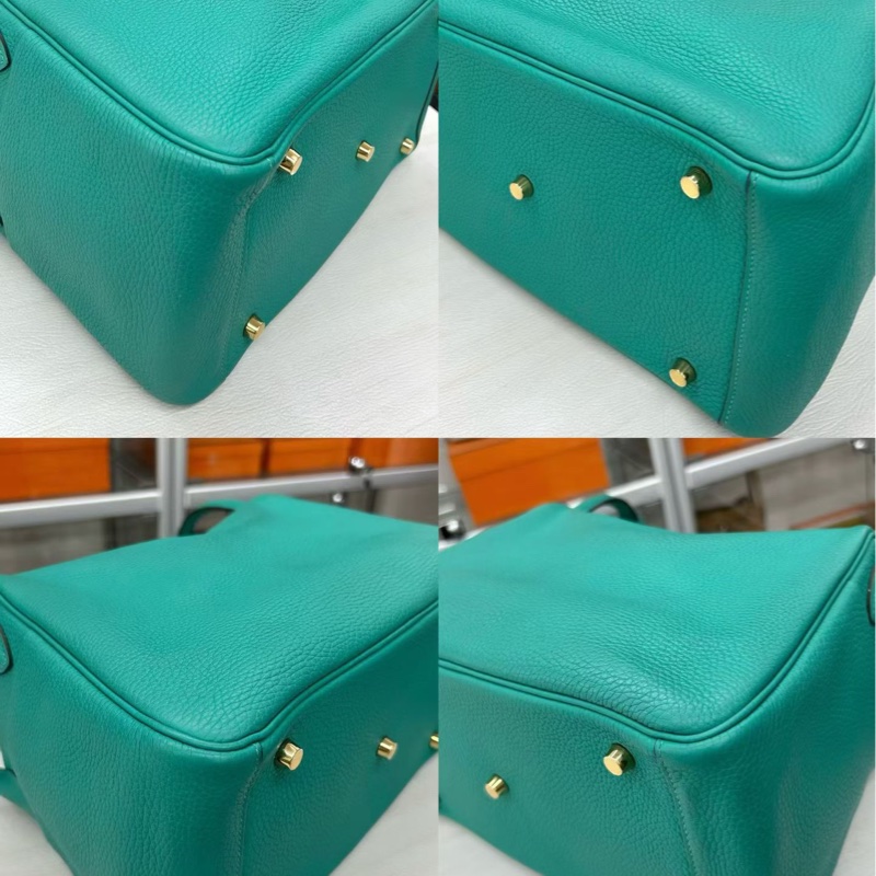 🌈Hermes💚Lindy 30💚U1維羅納綠金扣🌈98.5新🌟TC皮🌟Stamp Z🌟愛馬仕🌟-7