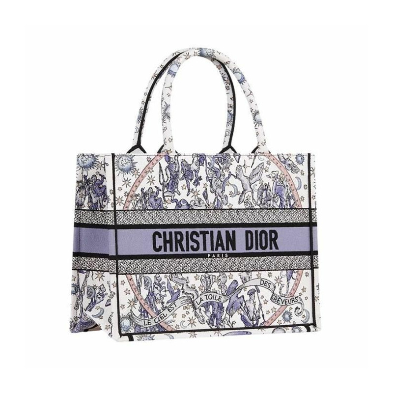 DIOR 幸運書手提中號包 M1296ZEKN_M49I-1