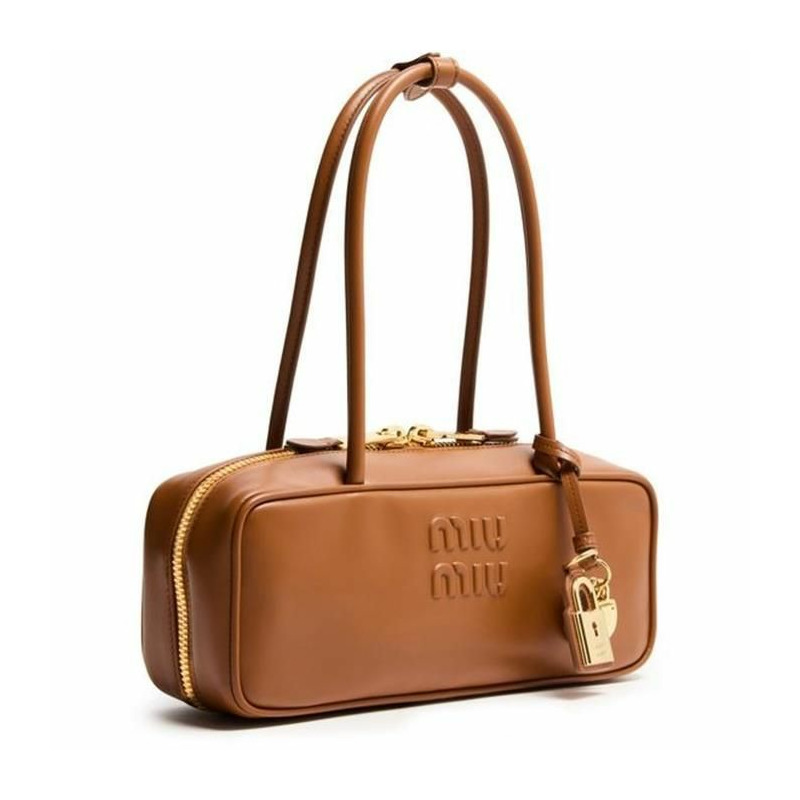 MIU MIU 皮革蝴蝶結小包 5BB173 2CRW F0046-1