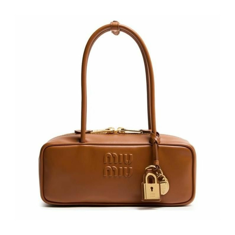 MIU MIU 皮革蝴蝶結小包 5BB173 2CRW F0046-8