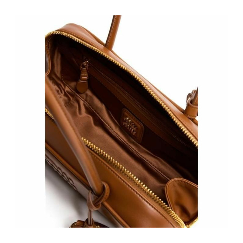 MIU MIU 皮革蝴蝶結小包 5BB173 2CRW F0046-13