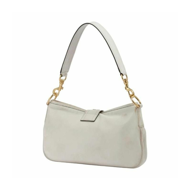 MIU MIU 按扣式皮革肩背包 5BC123 2F6P F0J34-7