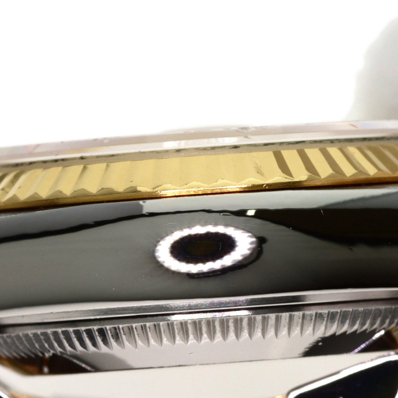 勞力士 69173G Datejust 10P 鑲鑽腕錶 不鏽鋼/SSx18K黃金 女士腕錶-12