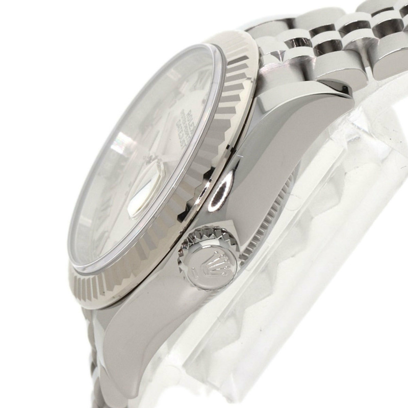 勞力士 279174 Datejust 28 女士腕錶，不鏽鋼/SS/18K 白金款-4