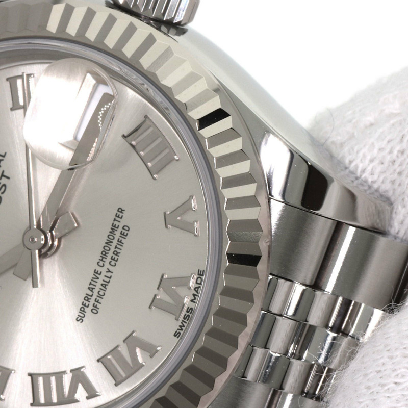 勞力士 279174 Datejust 28 女士腕錶，不鏽鋼/SS/18K 白金款-14