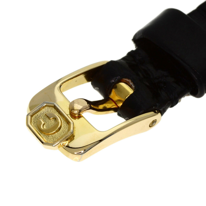 蕭邦 20/4191-21 Happy Diamonds 紅寶石腕錶,18K黃金錶殼搭配皮革錶帶,女士款-6