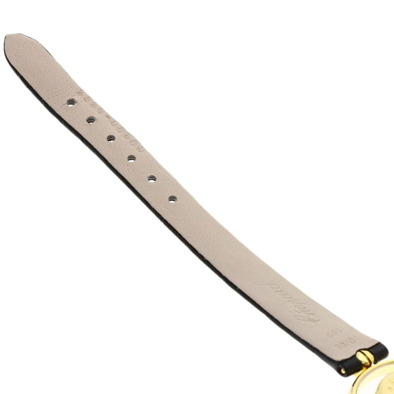 蕭邦 20/4191-21 Happy Diamonds 紅寶石腕錶,18K黃金錶殼搭配皮革錶帶,女士款-10