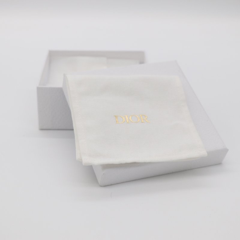 DIOR 迪奧 經典CC 金色 Logo 水鑽 珍珠 手鍊-1