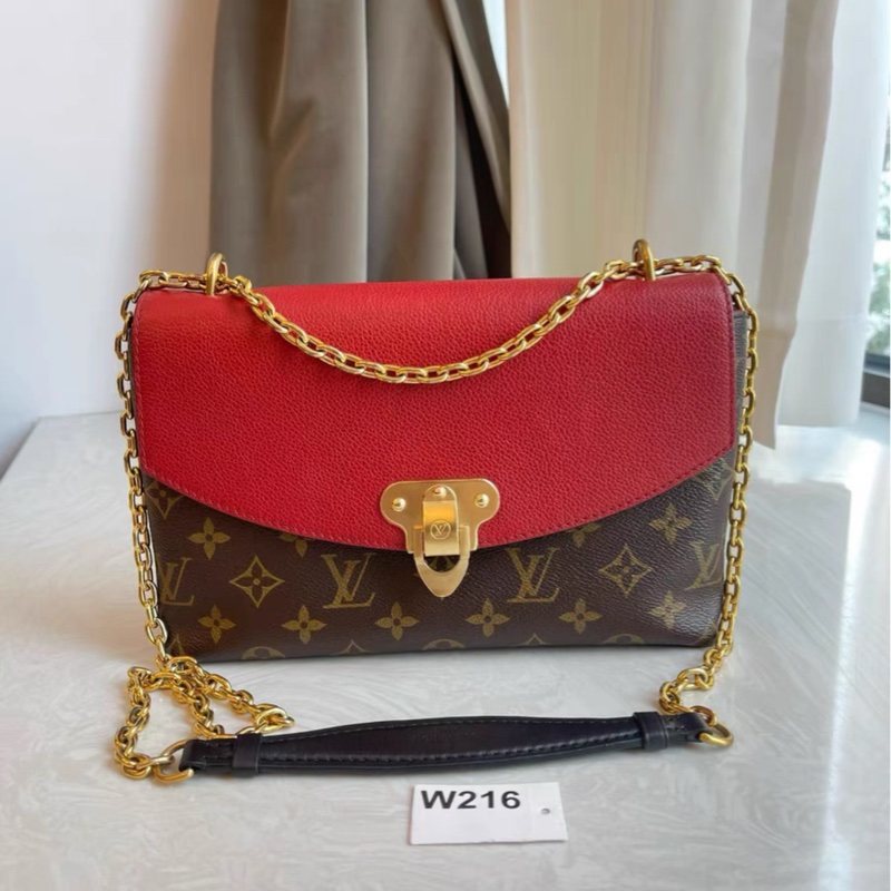 Lv Saintplacide 紅色鏈條包-0