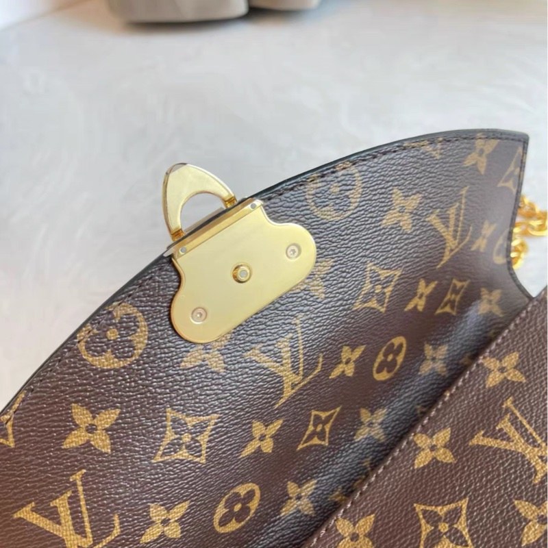 Lv Saintplacide 紅色鏈條包-6