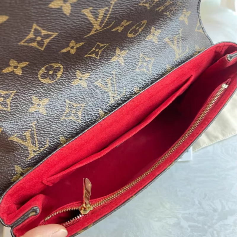 Lv Saintplacide 紅色鏈條包-8