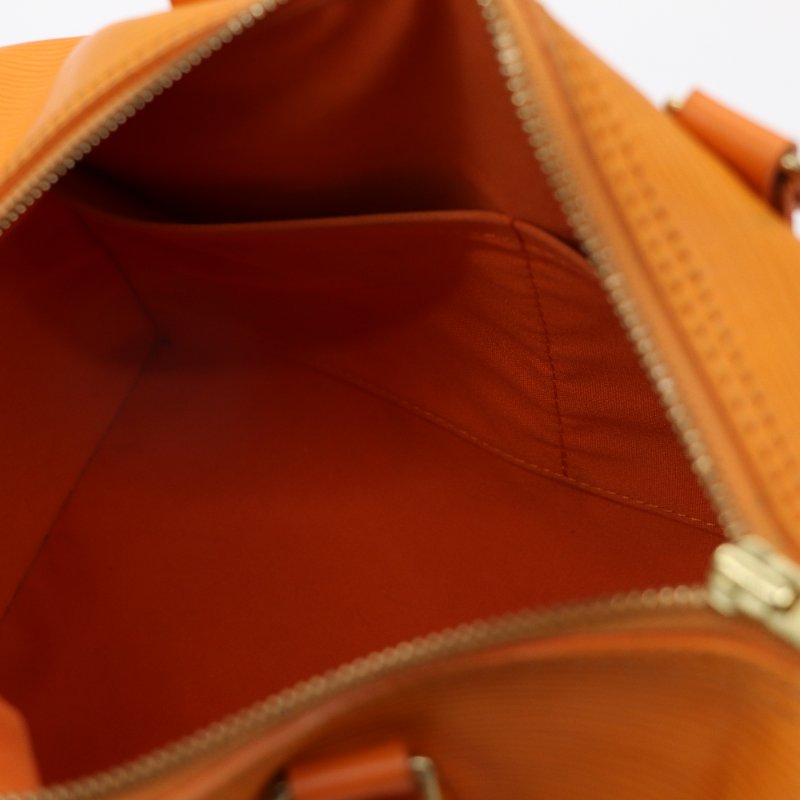 LOUIS VUITTON 路易威登 EPI Speedy30 SP30 牛皮 太陽黃 手提包-9