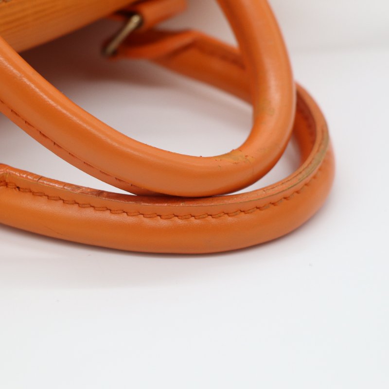 LOUIS VUITTON 路易威登 EPI Speedy30 SP30 牛皮 太陽黃 手提包-10