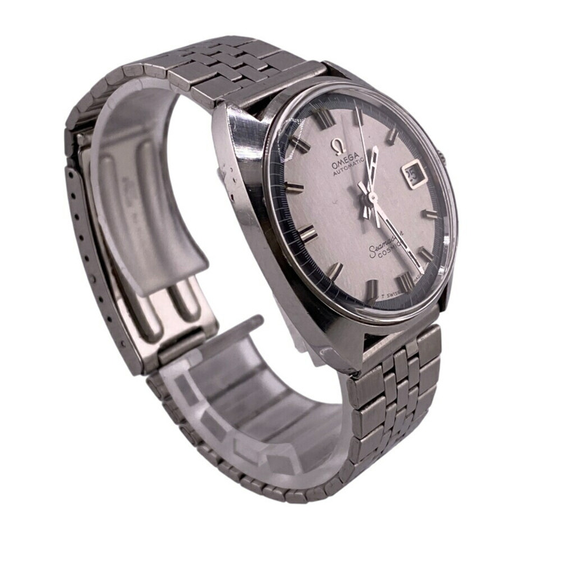 歐米茄 Cosmic 自動海馬系列腕錶 銀色 男士-2