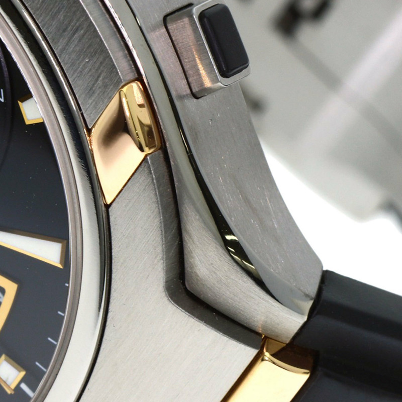 伯爵 GOA36002 Polo 45 飛返計時腕錶,鈦金屬/橡膠/鈦金屬 x 18K鍍金男士腕錶-17