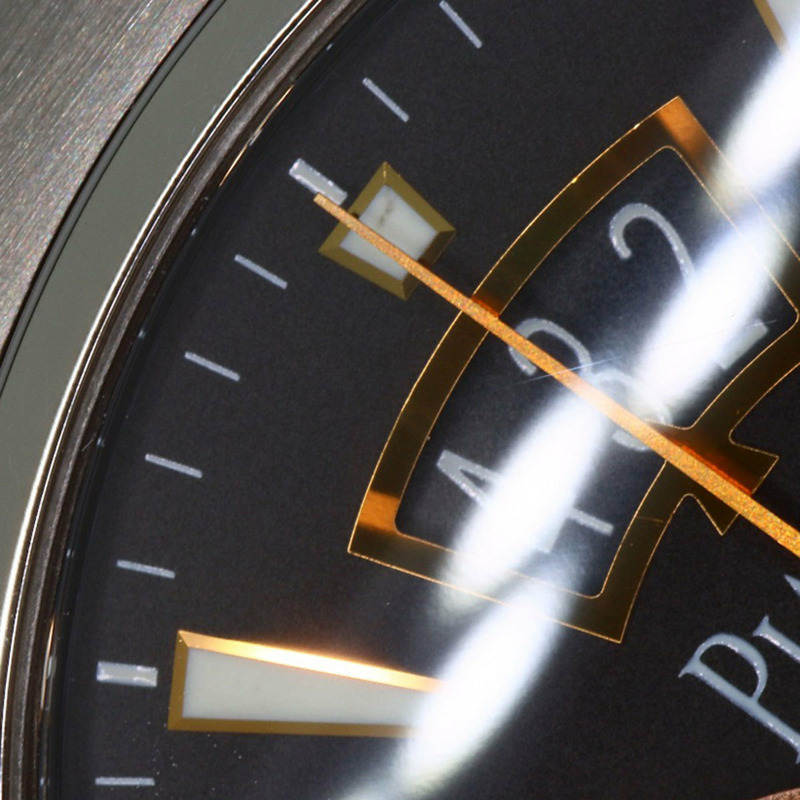 伯爵 GOA36002 Polo 45 飛返計時腕錶,鈦金屬/橡膠/鈦金屬 x 18K鍍金男士腕錶-23