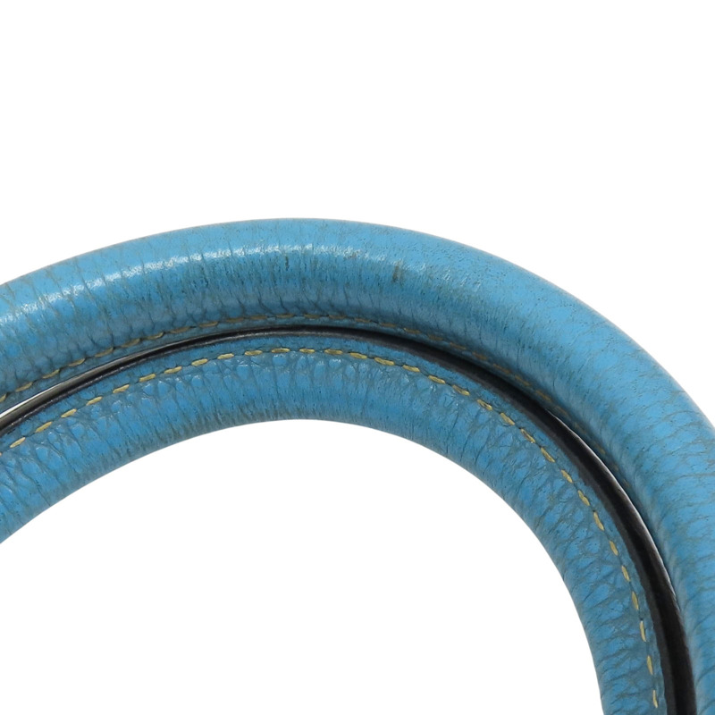 牛仔藍 Togo牛皮 Birkin30 柏金包 手提包 口D刻 金扣【HERMES 愛馬仕】-15