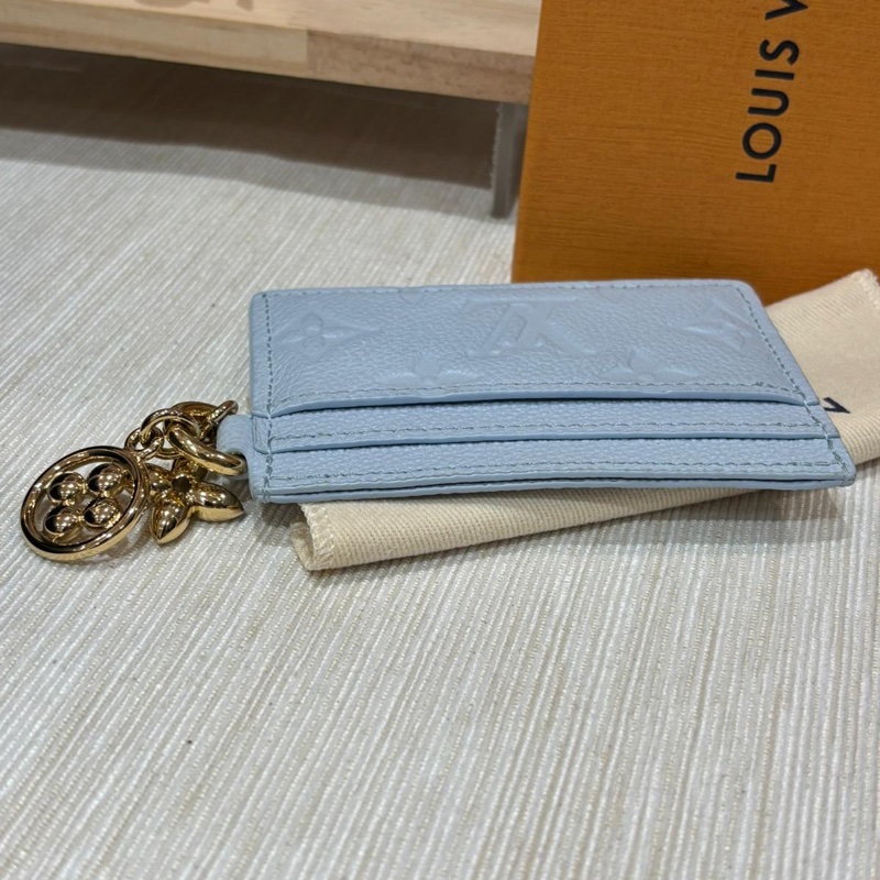 Lv Charms Card Holder Azur Frost-1