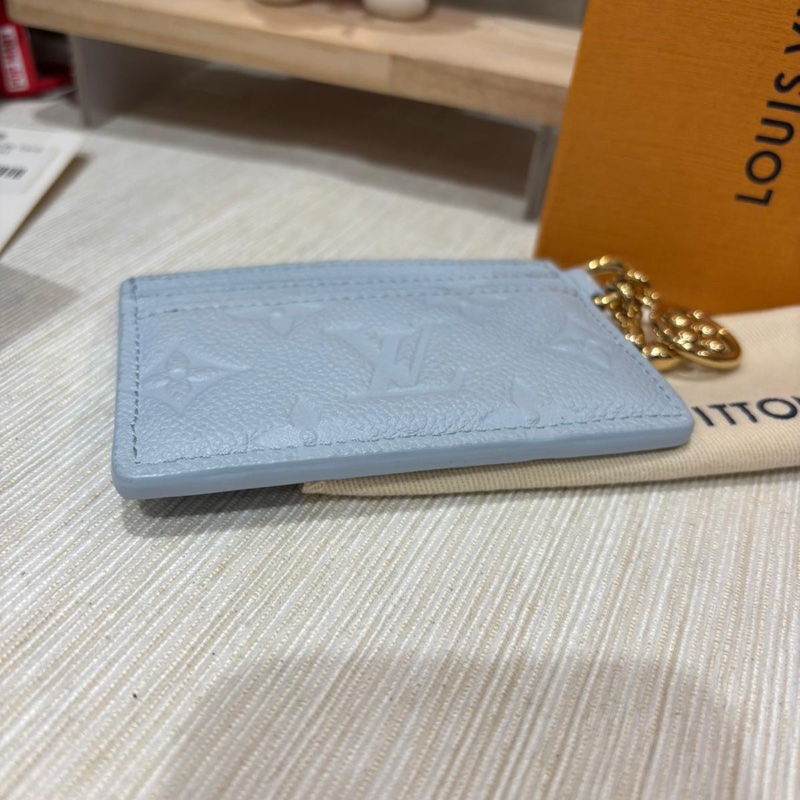 Lv Charms Card Holder Azur Frost-2
