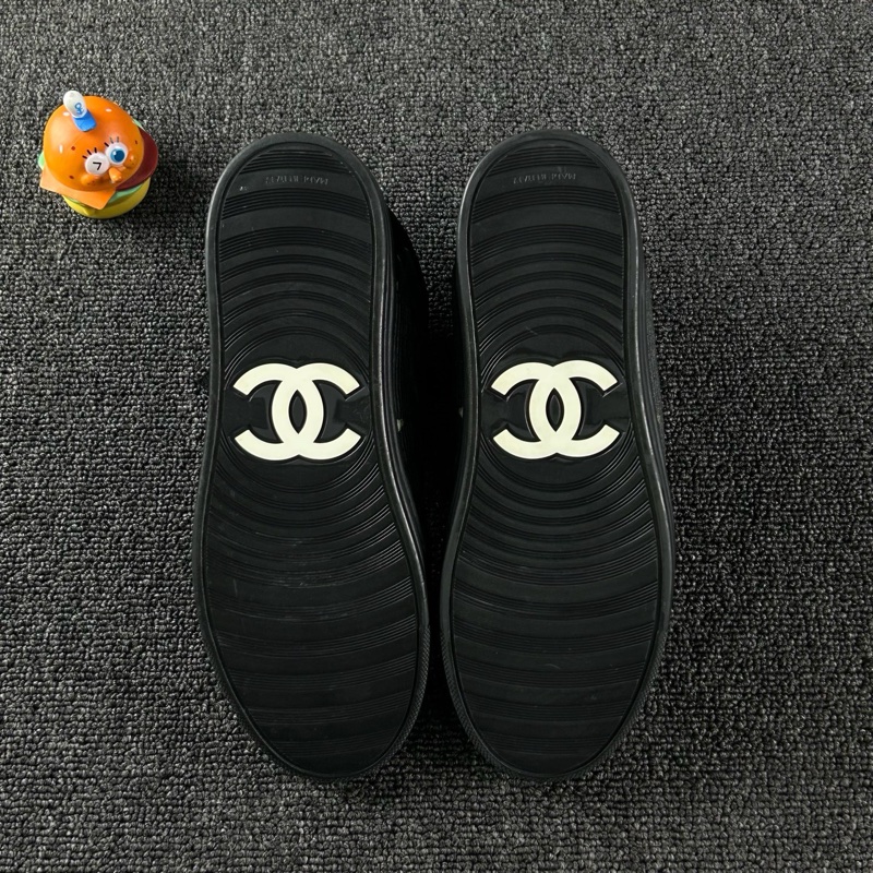 Chanel香奈兒黑色高幫運動鞋 尺碼:36 碼-4