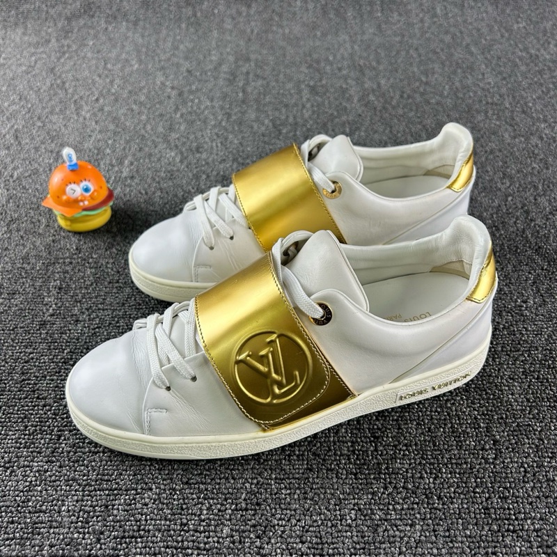 Louis Vuitton路易威登白金板鞋 尺碼：37 碼-0