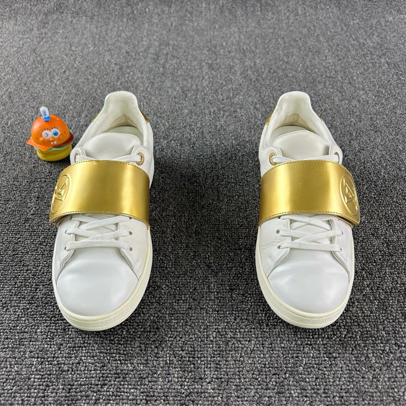 Louis Vuitton路易威登白金板鞋 尺碼：37 碼-1