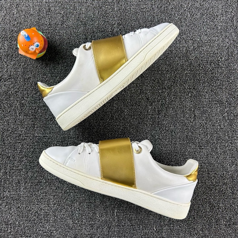 Louis Vuitton路易威登白金板鞋 尺碼：37 碼-2